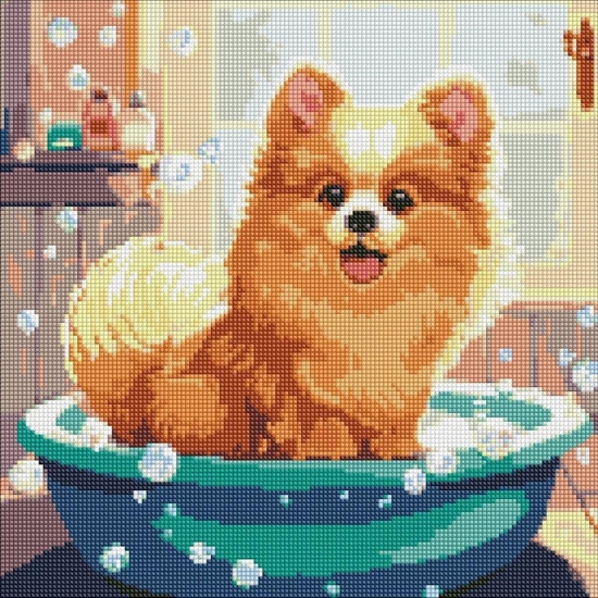 Picture of Norimpex Diamentowa mozaika - Little fluffy 40x40cm