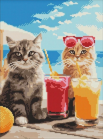 Picture of Norimpex Diamentowa mozaika - Malownicza kraina 30x40cm