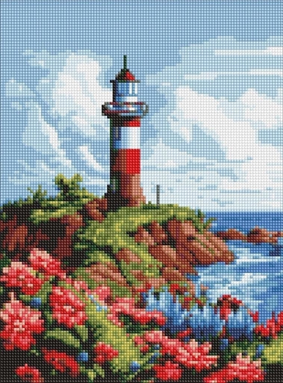 Picture of Norimpex Diamentowa mozaika - Malownicza kraina 30x40cm