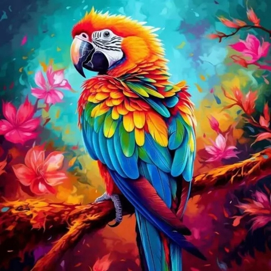 Picture of Norimpex Diamentowa mozaika Papuga 30x40cm 2000578