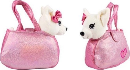 Picture of Norimpex Maskotka pluszowy pies w torebce 18cm NO-1008418