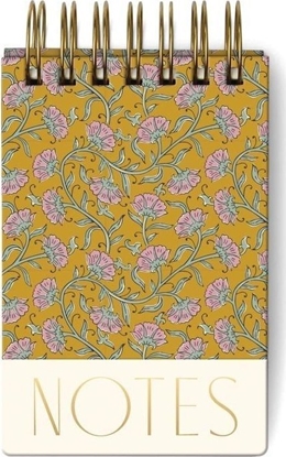 Picture of Notatnik 192K Twin Wire Chunky Green Vintage Flora