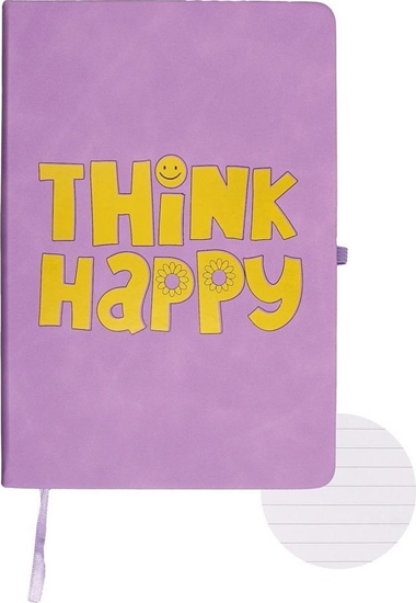 Picture of Notatnik A5/96K linia Think Happy