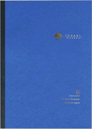 Attēls no Notatnik B5 kratka Yu-Sari 5mm niebieski