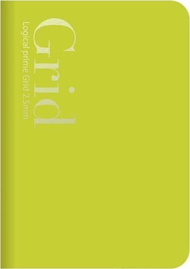 Изображение Notatnik B6 kratka Logical Prime Grid 2,5mm ziel