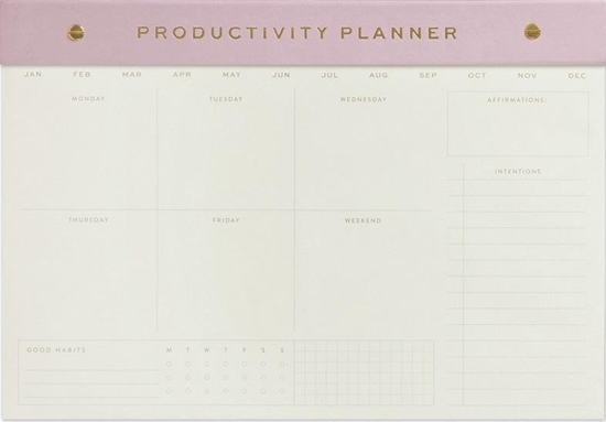 Picture of Notatnik na biurko Lilac - Productivity Planner