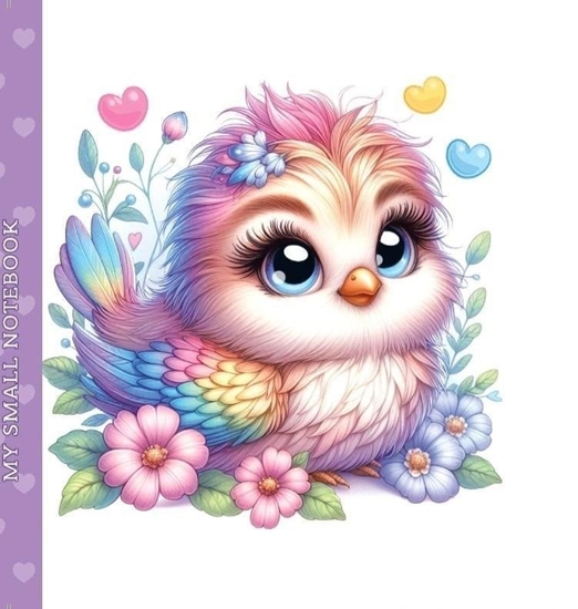 Изображение Notatnik ozdobny 100x100 48 stron gadki TW Ptasz