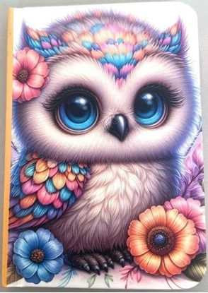 Изображение Notatnik ozdobny A7/48K gadki TW Sówka