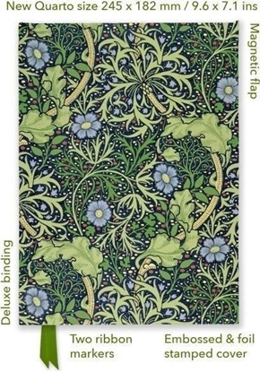 Picture of Notatnik quatro linia TW Wodorosty William Morris