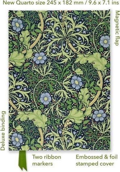 Picture of Notatnik quatro linia TW Wodorosty William Morris