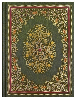 Picture of Notatnik szyty Szmaragdowy Ogród