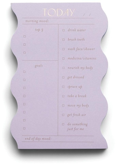 Picture of Notatnik Wavy Daily Lilac