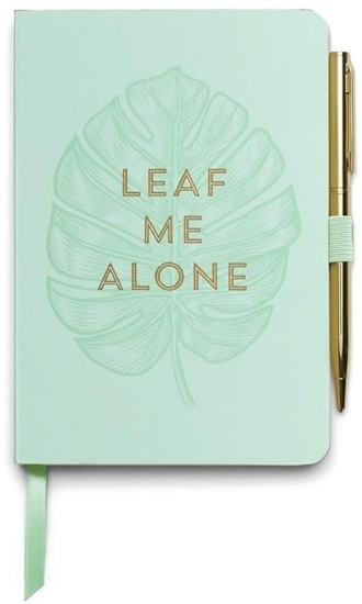 Picture of Notatnik z dugopisem Leaf Me Alone