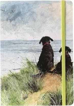 Picture of Notatnik z gumk A5 LCN25 Psy na wydmach