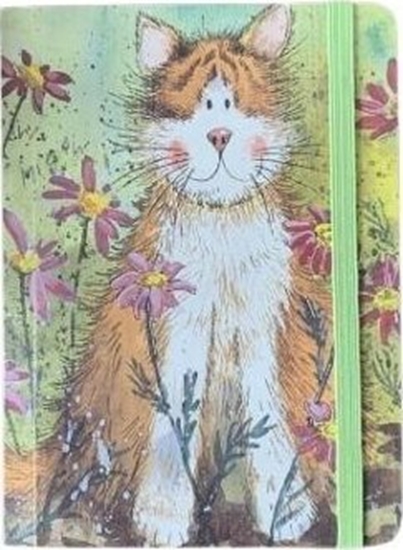 Picture of Notatnik z gumk A6 SCN07 Kot Toffee