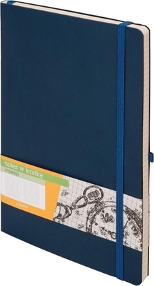 Picture of Notes A5 Kratka Impresja granatowy