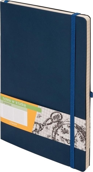 Picture of Notes A5 Kratka Impresja granatowy