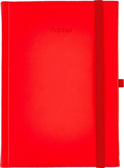 Изображение Notes A5 kratka Vivella z gumk czerwony