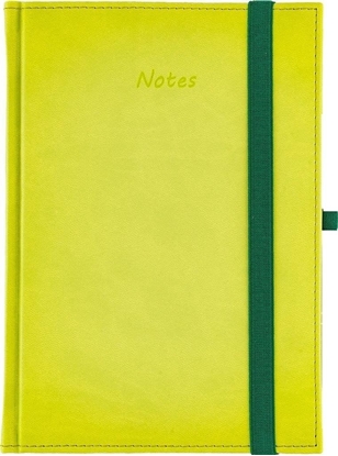 Изображение Notes A5 kratka Vivella z gumk seledynowy