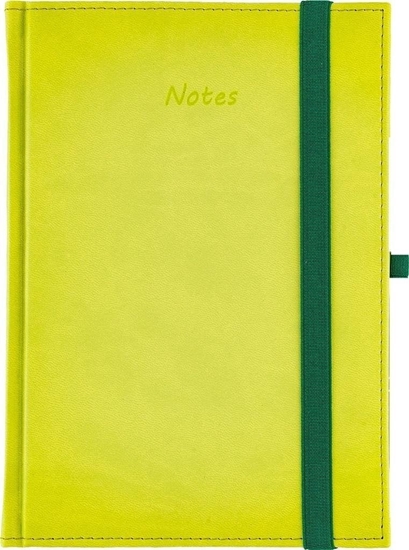 Picture of Notes A5 kratka Vivella z gumk seledynowy