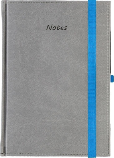 Picture of Notes A5 kratka Vivella z gumk szary
