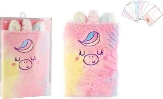 Picture of Notes A5/80K futrzany zamykany Jednoroec