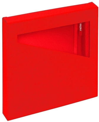Picture of Notes A6 z dugopisem czerwony w pudeku