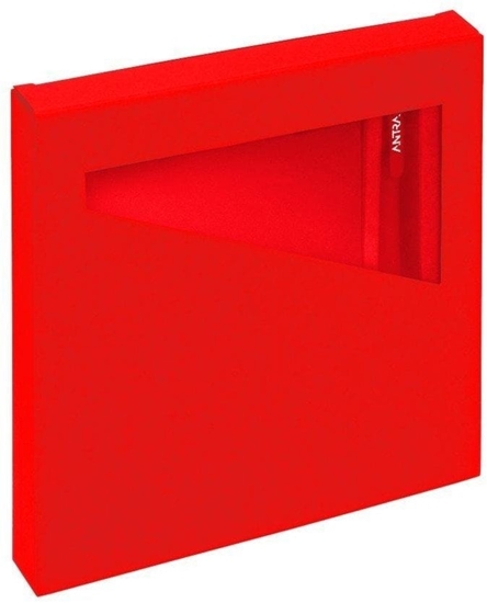 Picture of Notes A6 z dugopisem czerwony w pudeku