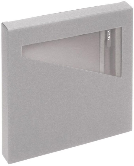 Picture of Notes A6 z dugopisem szary w pudeku