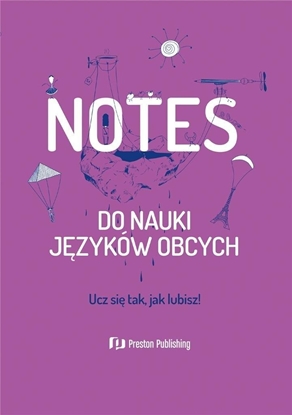 Picture of Notes do nauki jzyków obcych fioletowy