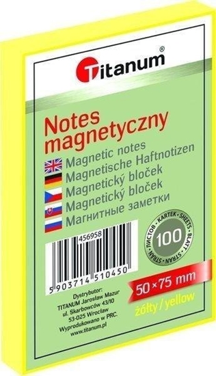 Изображение Notes elektorstatyczny 50x75mm 100K óty