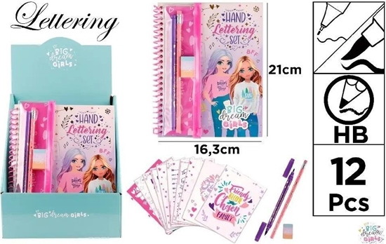 Picture of Notes kreatywny na spirali z akcesoriami BDGirls