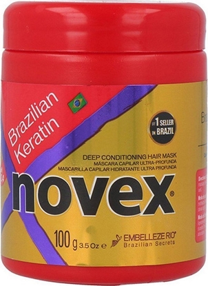 Attēls no NOVEX Maska do Wosów Novex Brazilian Keratynowa - 400 ml
