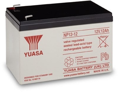 Picture of NP12-12 YUASA 12Ah 12V Akumulator AGM