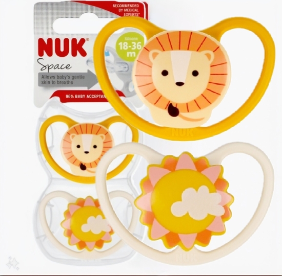 Изображение NUK NUK SMOCZEK USP 2EL 18-36M G/Z SPACE 10739501 6