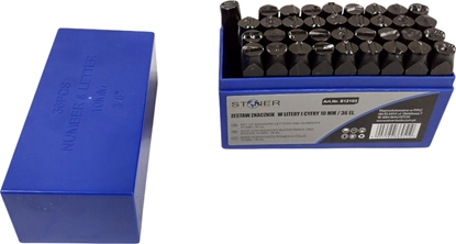 Picture of NUMERATOR SET 36 pieces 10mm SILVER