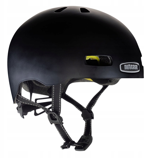 Picture of Nutcase Street Onyx Solid Mips Cycling Helmet, 52-56 cm