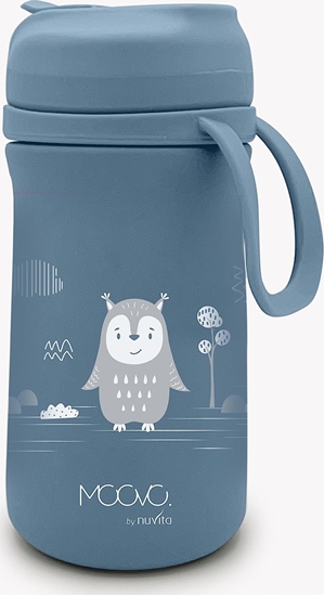 Picture of Nuvita Nuvita, MOOVO, Bidon termiczny z ustnikiem Powder Blue, 350 ml