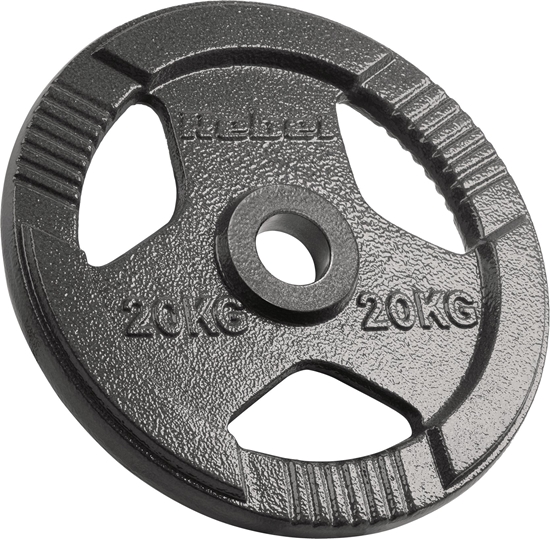 Picture of Obcienie eliwne olimpijskie 20kg, otwór 51mm, talerz z uchwytami, REBEL ACTIVE