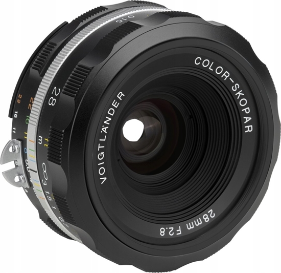 Picture of Obiektyw Voigtlander Voigtlander Obiektyw Color Skopar SL IIs 28 mm f/2,8 do Nikon F - czarny