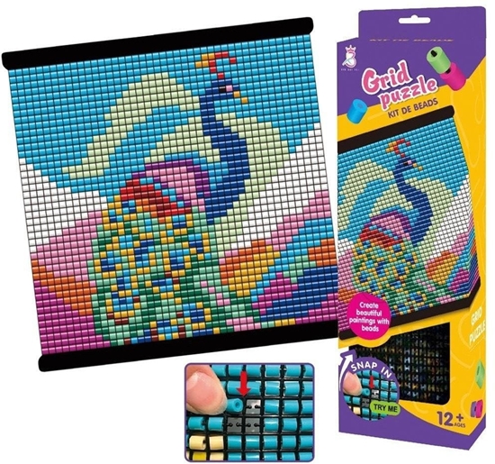 Изображение Obraz koralikowy Paw