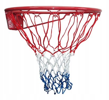 Attēls no Obrcz do Koszykówki Kosza z Siatk Mocna Wytrzymaa Solidna KUBISPORT 45cm