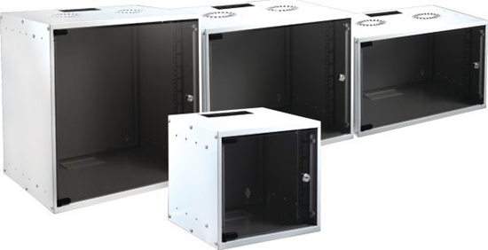 Изображение Obudowa serwerowa EFB EFB 19" 12HE Wandgeh. Basic, Tiefe 600mm, unmontiert, weiß