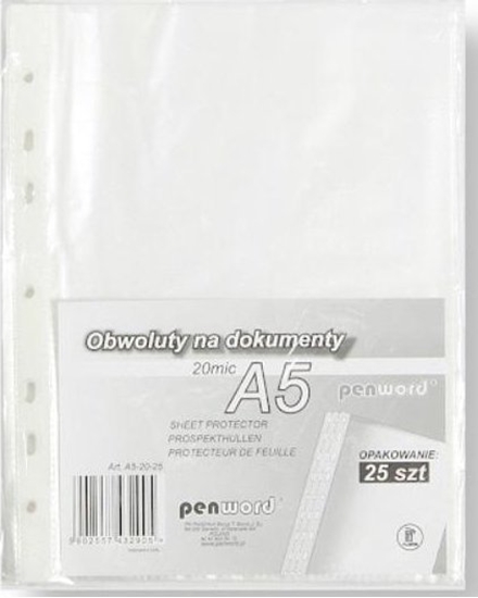 Изображение Obwoluta A5 20 mic 25szt