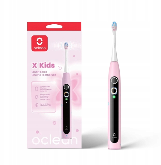 Picture of Oclean X Kids electric toothbrush, pink