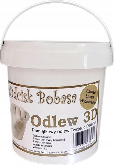 Picture of Odcisk Bobasa - Odlew 3D may