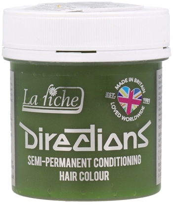 Attēls no Odywka do wosów ochraniajca kolor La Rich Directions Fluorescent 88 ml Koloryzacja Pótrwaa Kolor Zielony