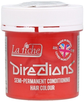 Изображение Odywka do wosów ochraniajca kolor La Rich Directions Peach 88 ml Koloryzacja Pótrwaa Czerwony