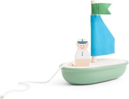 Attēls no ódka z kapitanem drewniana