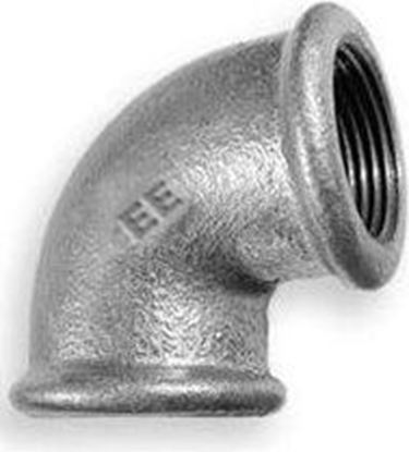 Изображение Odlewnia Zawiercie Kolano zwkowe 90° 2 x 3/2" ocynk